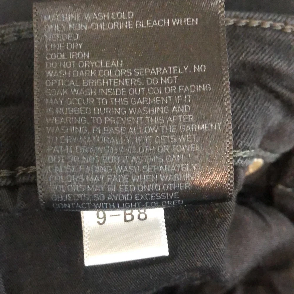 UNIQLO denim in black color